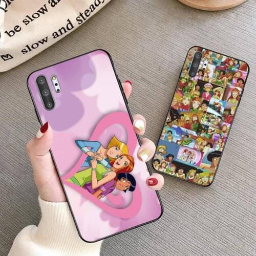 Cartoon totally spies Phone Case For Samsung Galaxy Note20 ultra 7 8 9 10 Plus lite J7 J8 Plus 2018 Prime