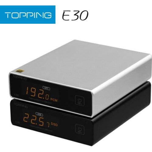 TOPPING E30 DAC Decoder AK4493 XU208 32BIT/768K DSD512 Touch Operation with Remote Control L30
