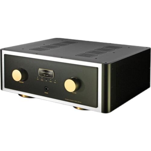 DF-A1000 Household high-power Class A 120W*2 Class AB 380W*2 Fever hifi pure power amplifier gold sealed tube balanced input
