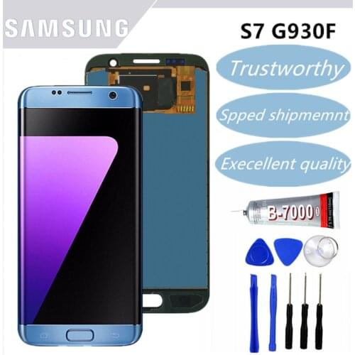 For Samsung GALAXY S7 Lcd Display Touch Screen Digitizer Assembly Samsung G930 G930A G930F SM-G930F