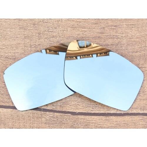 Vonxyz Chrome Mirror Polarized Replacement Lenses for-Oakley Twitch Frame
