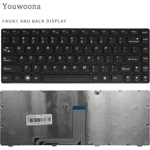 New Laptop Keyboard For Lenovo Z470 Z470AM Z470AT Z470AX Z470K Z470G Z475A Z370 Z375