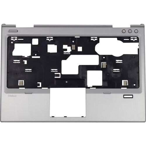 Original New For HP EliteBook 2570P Laptop Palmrest Upper Case 685407-001 685406-001Silver Palmrest Top Cover