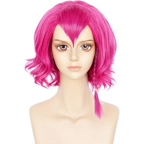 Kazuichi Souda Short Wig Braid Cosplay Costume Dangan Ronpa Heat Resistant Synthetic Hair Danganronpa Carnival Party Wigs