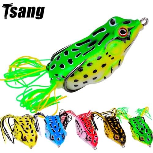 Frog Lure Fishing Lure 3D Eyes Soft Tube Bait Artificial Lure with Fishing Hooks Sinking Wobblers Swimbait Fishing Accessories