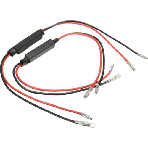 Motorcyle LED Turn Signal Indicator Lamp Bulb Flasher Relay Fast Blinker Fix