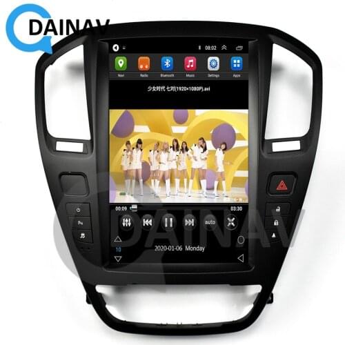 Vertical screen Car Radio DVD Player GPS Navigation Head Unit for Buick Regal 2009-2013 2 Din Car Stereo Receiver