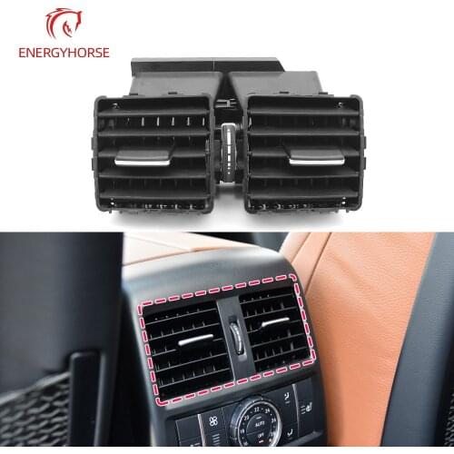 Car Rear Center Dash Air Outlet Vent Nozzles Grille Cover For Mercedes For Benz W166 W292 ML GL GLE 2012-2019 16683005542A17