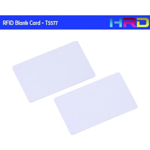 100pcs/Lot T57 T5577 T5567 Blank White Card Promixity Contactless Keycard Suitable For 125khz Hotel System