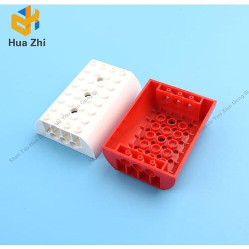 Building Blocks Parts 45411 2PCS Slope Curved 8 x 6 x 2 Double LEGOING MOCS Education