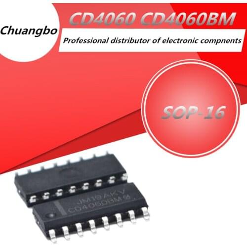 5pcs-20pcs CD4060 CD4060BM SOP-16 New spot