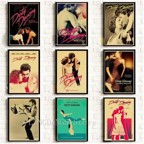 5d Diy Diamond Painting Dirty Dancing Posters Vintage Classic Movie Cross Stitch Diamond Mosaic Embroidery Kits Home Decor Gift