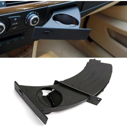 Vehicle Drink Storage Holder Right Straight Left Bend Rack Suitable for E60 5 Series 2003-2010 51459125622