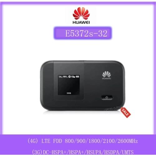 4G router Unlocked HUAWEI E5372 E5372s-32 4G 150Mbps Cat4 Mobile Pocket 4G Mifi Wireless Hotspot Modem with SD card slot
