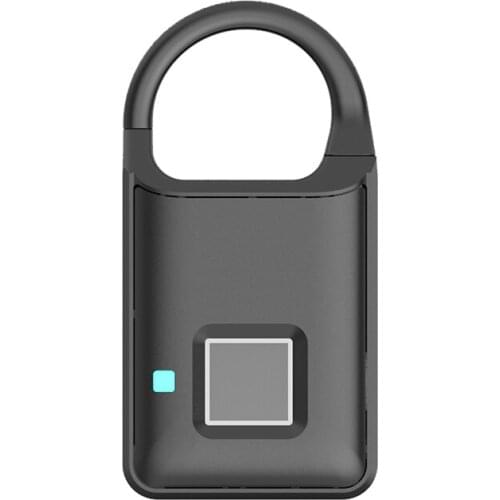 Anytek Fingerprint Pad Lock,Fingerprint Recognition,Water Resistant,0.5s to Unlock,10 Fingerprints, 3 Months Standby Time