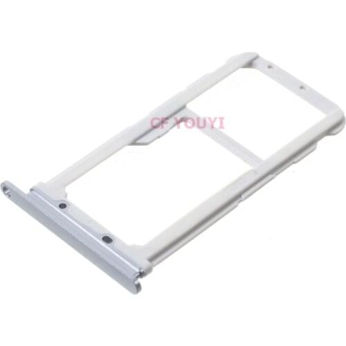 CFYOUYI for Huawei Honor 9 Honor9 Dual SIM Micro SD Card Tray Holder Slot Grey Color