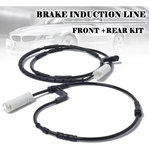 1 Pair Front+Rear Brake Pad Sensor for BMW E90 E91 E92 E93 116i 3-Series 34356762252 C66