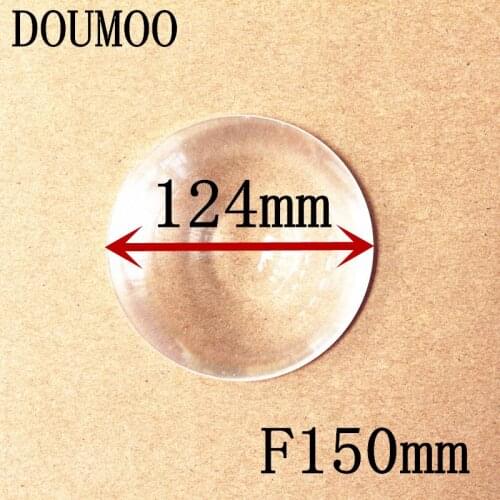 Fresnel lens Diameter 124 mm Focal length 150 mm Round Fresnel Lens circle lens acrylic fresnel lens