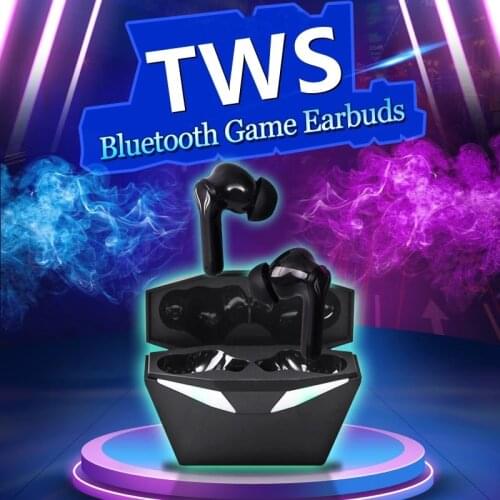 TWS Gaming Headset Wireless Low Latency Headphone Bluetooth Earphones Stereo Noise Reduction Earbuds With Mic for PUBG Shooting