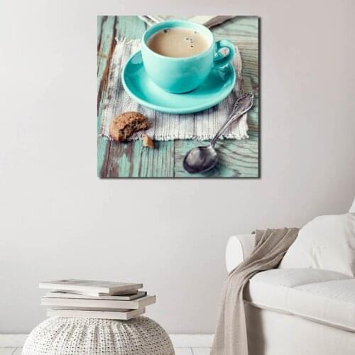 Coffee Wallpaper Canvas Posters Prints Minimalist Wall Art Painting Decorative Picture Modern Kitchen Home Decoration Framework