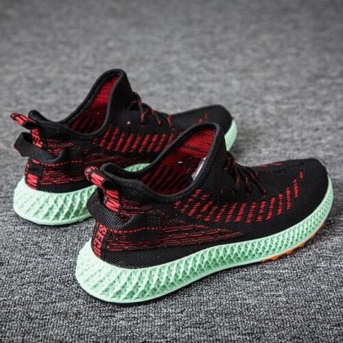 Fashion de Shoes Casual mens Male sports 2020 shoe men informales knitting hombre sapato for casuales spring casual solid sport