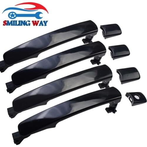 Exterior Outside Door Handle & Cap Front Rear Left Right For Nissan Rogue Murano & Infiniti FX35 FX45 G35 80640AM205 80645AM805