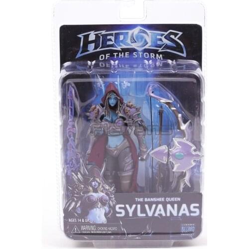 NECA Heroes of the Storm Series 3 Sylvanas PVC Action Figure Collectible Model Toy 7"