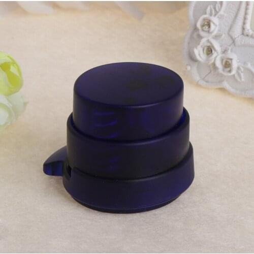 YYDS Novelty Clear Staple-Free Stapler Paper Binding Binder School Office Supplies