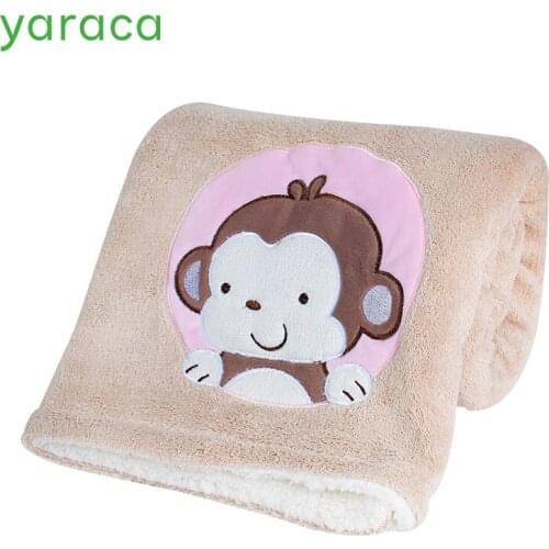 100x80cm Winter Warm Baby Blankets Newborn Diapers Children Swaddle Bedding Wraps Super Soft Bath Towel for Kids Photography