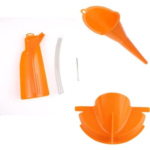 Orange Plastic Car Motorcycle Primary Case Oil Fill Funnel Tool For Harley Sportster 883 1200 XL XR Softail Dyna Touring Trike