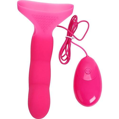 Strap On 7 Speed Sex Toys for Women Clitoris Stimulator Finger Vibrator G-spot Silicone