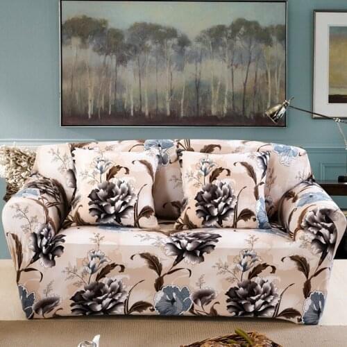 Printing Europe Sofa Covers Stretch Elastic Fabric Cover for Couch All-inclusive Sofa Slipcover Cover For Sofa For 1/2/3/4-Seat