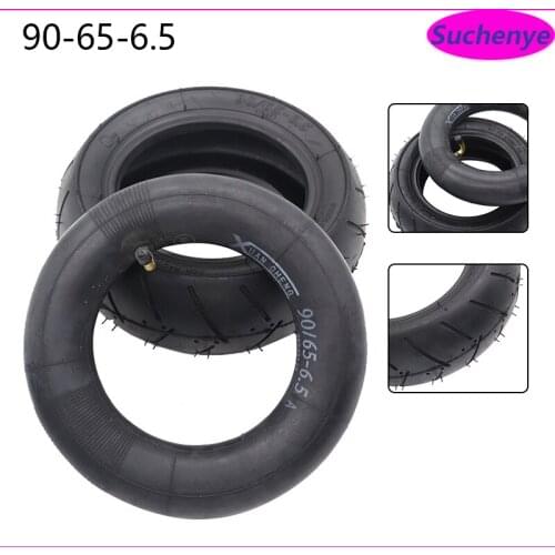 CST 11 Inch 90/65-6.5 Off-Road Tube Outer Tire Vacuum Tire for 49cc Mini Dirt Bike Electric skateboard Mini Moto