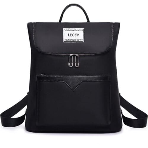 Women Girls Waterproof Backpack Wild Large Capacity Travel Business Bag Best Sale-WT