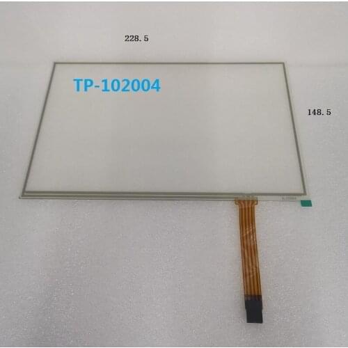 10.2 inch resistive touch screen 4-wire structure size screen 228.5X148.5mm touch area 217X136.2mm