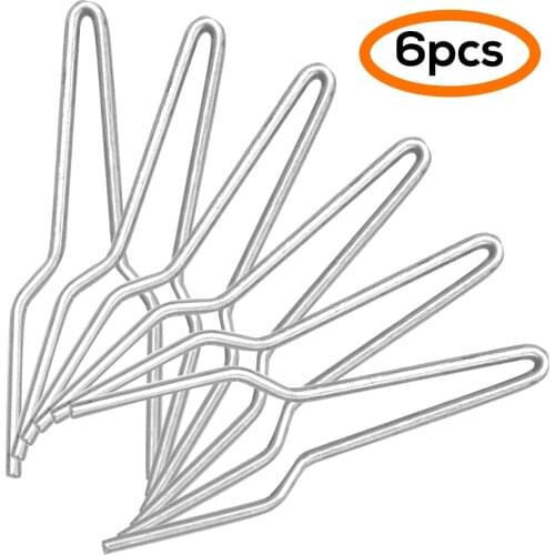 6 Mini Carved Heating Wires Alloy Pyro Soldering Tips High Impedance Rendering Wire Kit Wood Burning Heating Wire Tip DIY Crafts