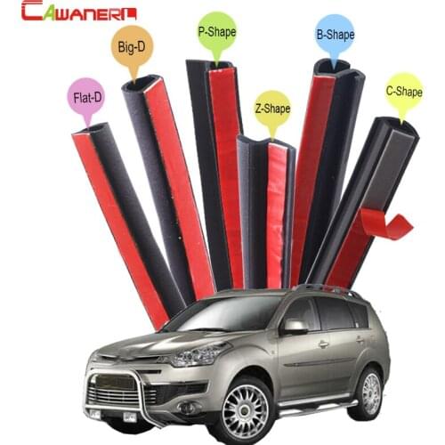 Cawanerl Car Accessories Auto Rubber Sealing Strip Kit Seal Edge Weatherstrip Sound Insulation For Citroen C-Crosser