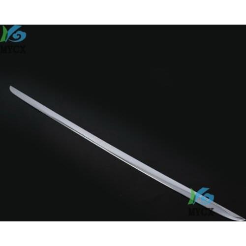 Car Accessories Exterior Decoration ABS Chrome Rear Tail Gate Molding Trim For Toyota Yaris Sedan 2019 2020 Car-styling