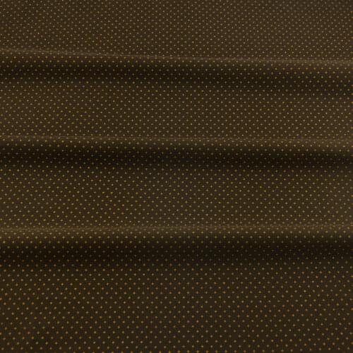 Booksew Dark Brown with Polka Dots Printed 100% Cotton Fabric Patchwork Children Baby Cloth Curtain Tissu Sewing Tecido