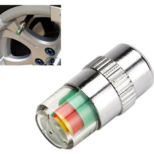 4pcs/lot 3 Color Alert New Car Tyre Tire Pressure Monitor Car Accessories Car Styling Valve Stem Cap Sensor Indicator