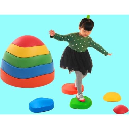 Kids game Crossing the River Stone Kindergarten Children Stepping Stone Indoor Outdoor Balance Training Sports Toy Gift For Kids