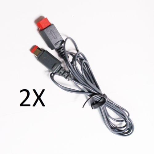 FZQWEG 2 PCS NEW Sensor Bar 9.8 Foot Extension Cable Wire for wii