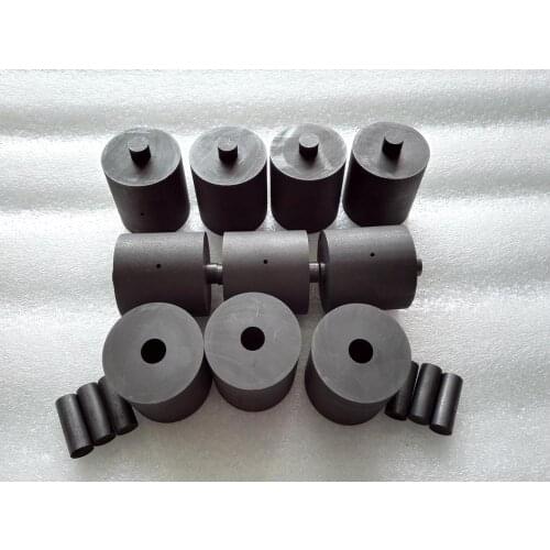Hot pressed SPS high strength sintered graphite mold. Sleeve outer diameter 50mm, inner diameter 20mm high, 50mm