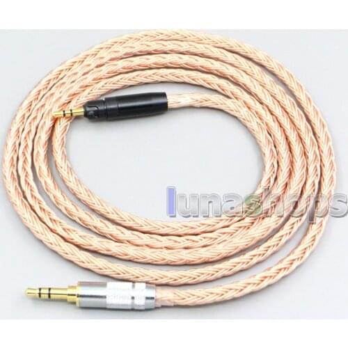 LN006770 2.5mm 4.4mm XLR 3.5mm 16 Core 99% 7N OCC Earphone Cable For Ultrasone Performance 820 880 Signature DXP PRO STUDIO