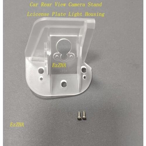 EzZHA Car Rear View Backup Parking Camera Bracket License Plate Lights Housing For Honda Elysion 2012 2013 2014 201