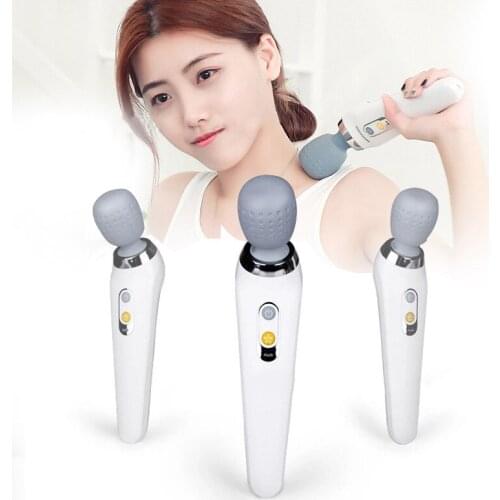 Multifunctional Wireless Mini Smart Massage Stick Handheld Massager USB Rechargeable Body Muscle Relaxing Pain Relief