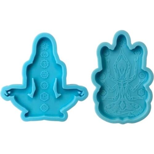 2021 New Coaster Epoxy Resin Mold Cup Mat Pad Silicone Mould DIY Craft Decor Casting Tool 2020 trend