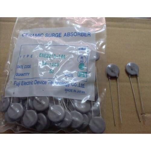 Original brand new ENE221D-14A 8MM 14E221 14D221 14N221 varistor