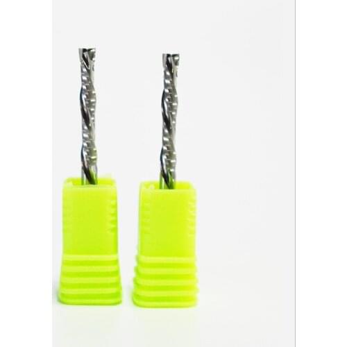 5Pcs 4-15 17 22 25 UP DOWN Cut Two Flutes Spiral Carbide Mill Tool Cutters for CNC Router, Compression Wood End Mill Cutter Bits