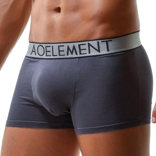 Sexy Mens Underwear Boxers Modal Panties For Man Breathable Mid-rised Pouch Underpants Male Boxershorts Ropa Interior Hombre